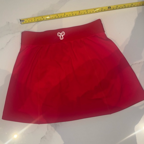 Aritzia Vibrant Red Tennis / Golf Skort - Picture 3 of 4